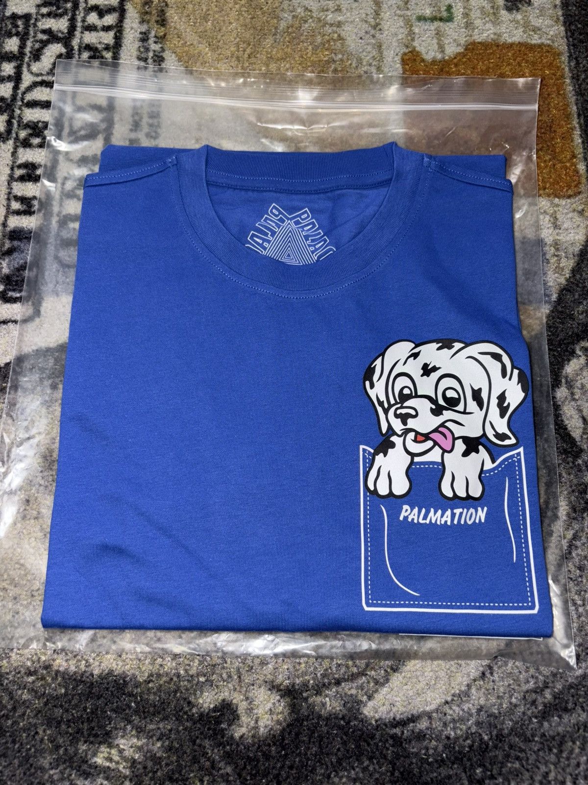 Palace Palmation T Shirt Blue Hoodie, Sweatshirt | FlexRushtees.com