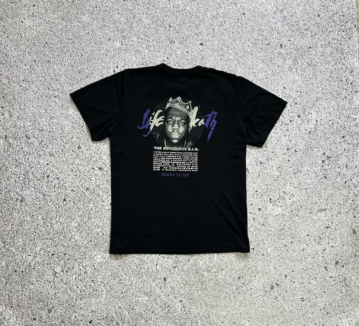 Rap Tees The Notorious B I G Life After Death Ready To Die Tee