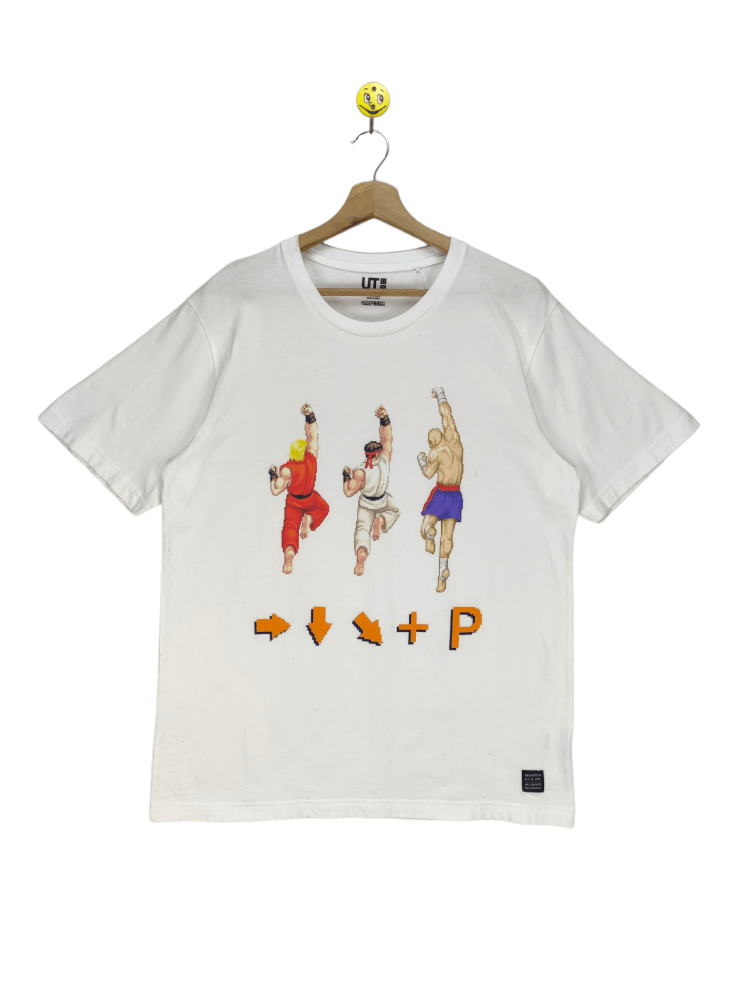Steals Uniqlo Capcom Street Fighter T Shirt