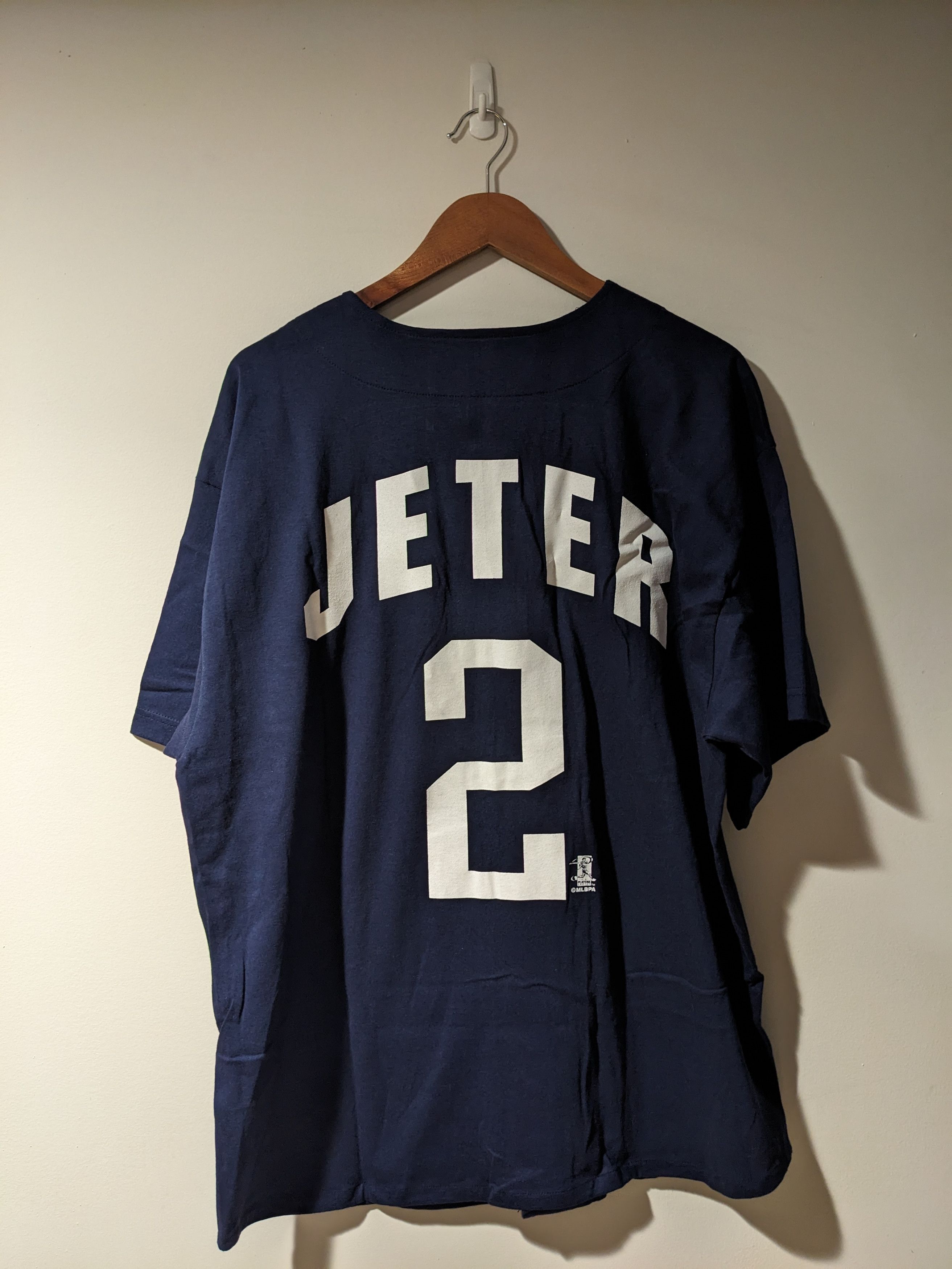 New York Yankees X Vintage Vintage 2000 Derek Jeter New York Yankees X Large Jersey T-Shirts, Hoodie, Sweatshirt