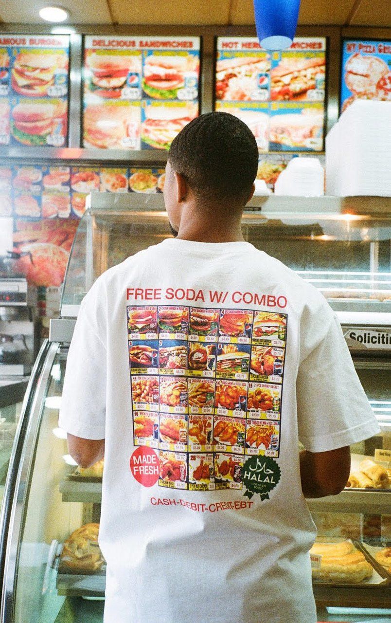 Other Western Elders Ny Fast Food Menu T Shirt Made In Usa