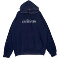 Other Vintage Adidas Printed Hoodie Sweater Navyblue Size L