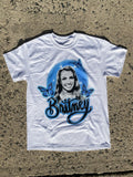 Vintage Deadstock Britney Spears Airbrush Tee Hoodie, Sweatshirt | FlexRushtees.com