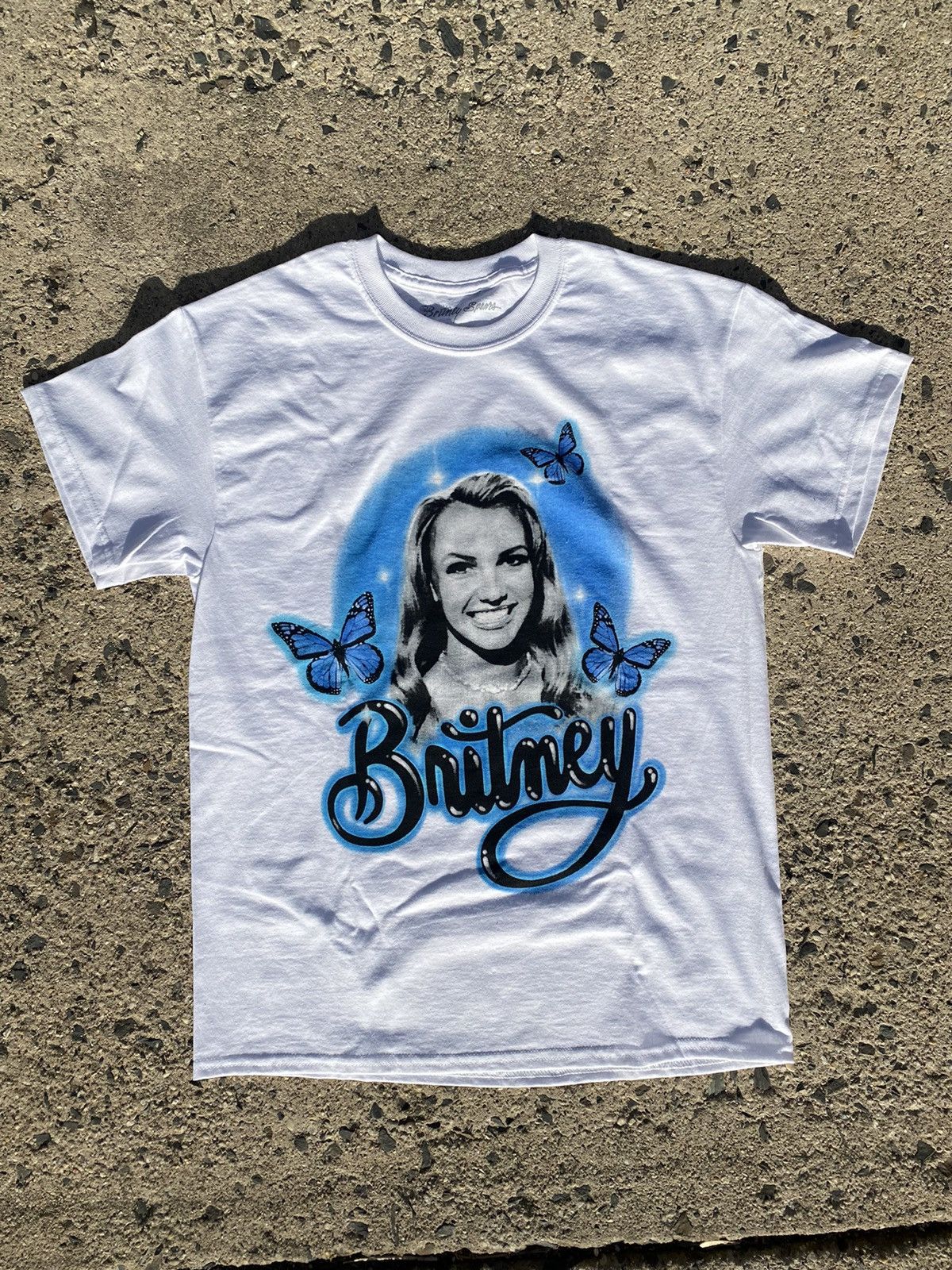 Vintage Deadstock Britney Spears Airbrush Tee Hoodie, Sweatshirt | FlexRushtees.com