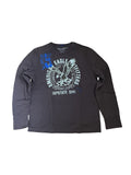 American Eagle Outfitters Mens American Eagle Outfitters Long Sleeve Shirt Brown Print