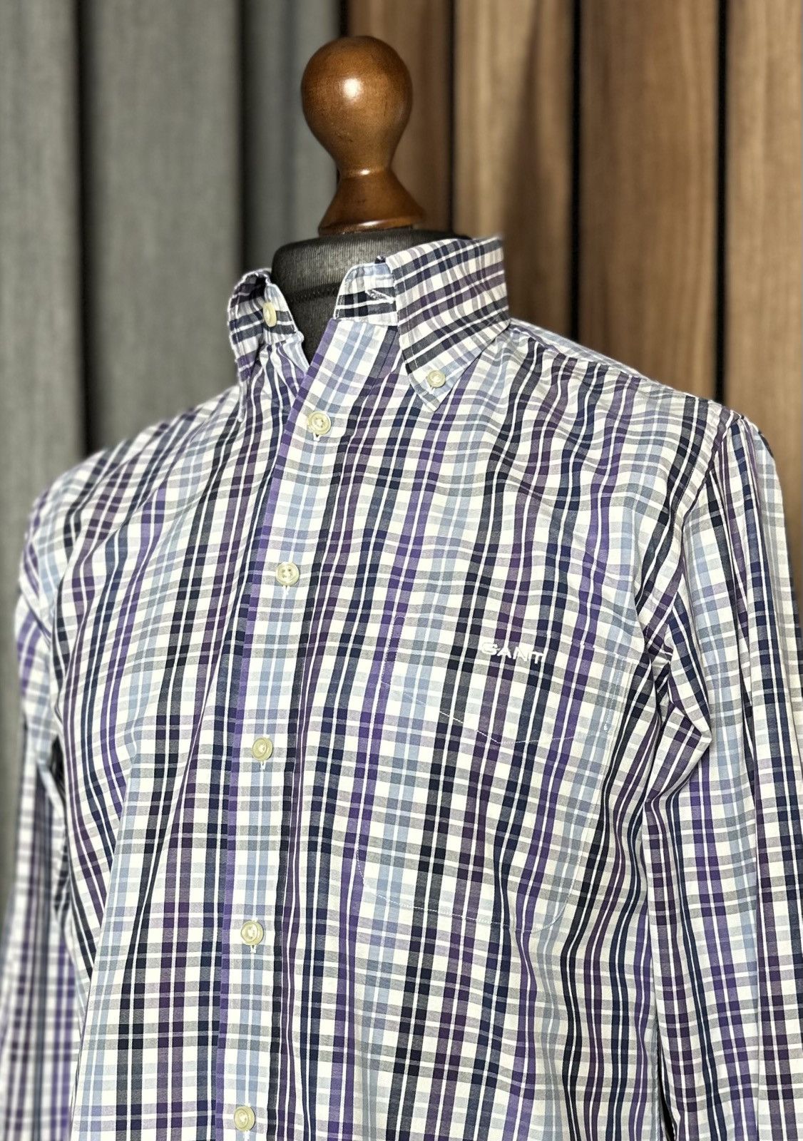 Gant Long Beach Poplin Shirt Long Sleeve Men S Size S