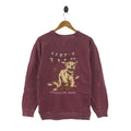 Vintage Adpi Fall Fest Big Dog Print Maroon Sweatshirt T-Shirts, Hoodie | FlexRushtees.com