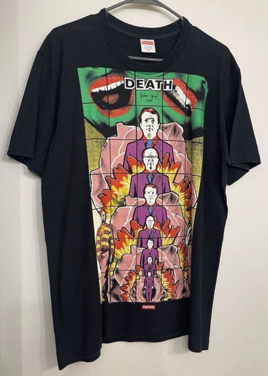 Gilbert And George Death Tee Black Size Large Hoodie, Sweatshirt | FlexRushtees.com
