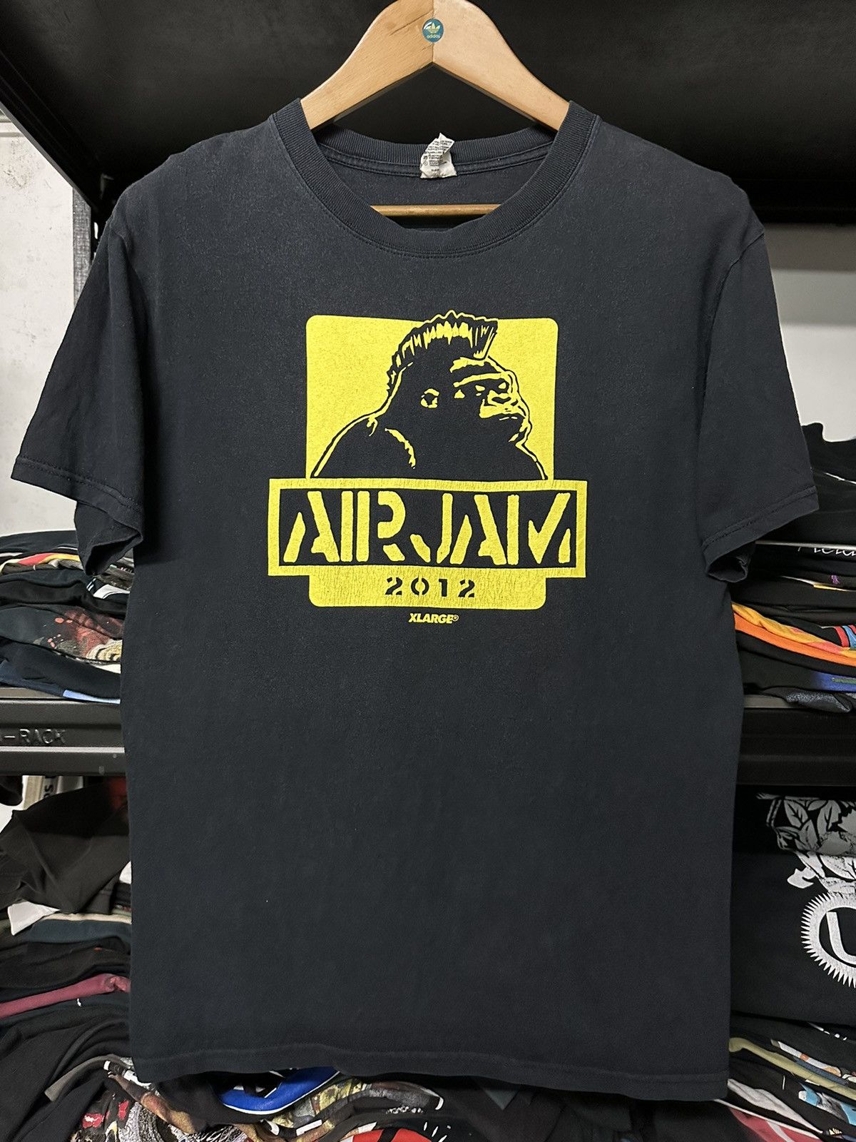 X Xlarge Vintage Airjam Xlarge Staff Faded Tee Hoodie, Sweatshirt | FlexRushtees.com
