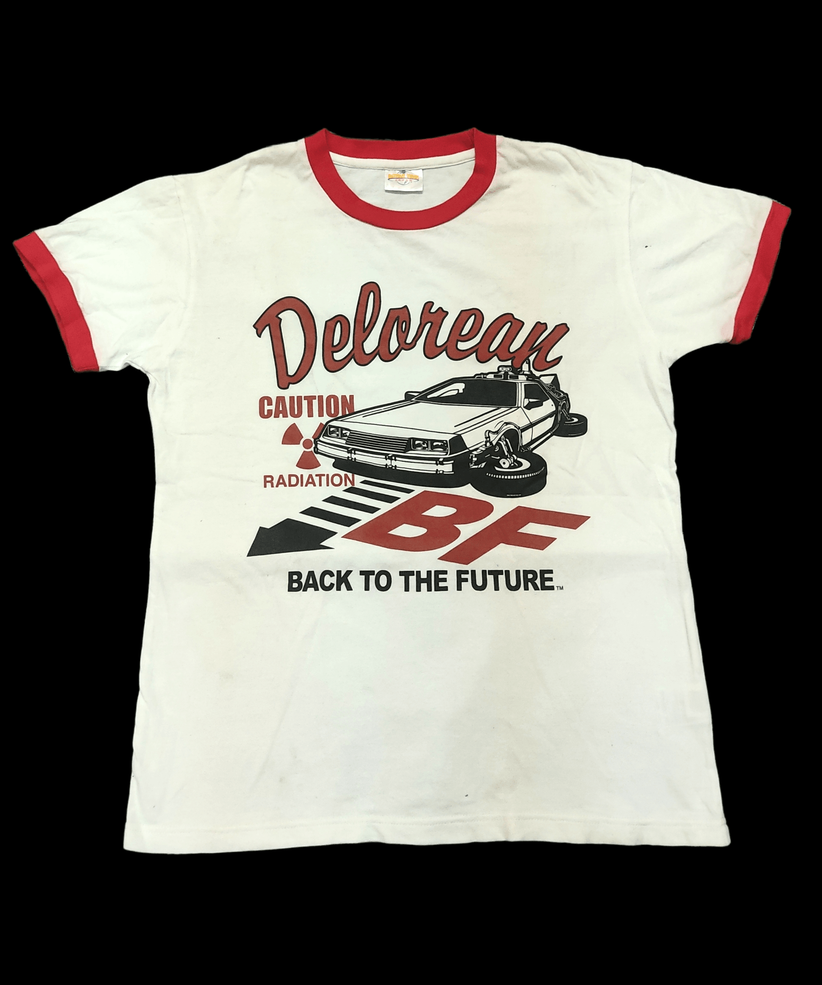 Vintage 90s Back To The Future Ringer Shirt