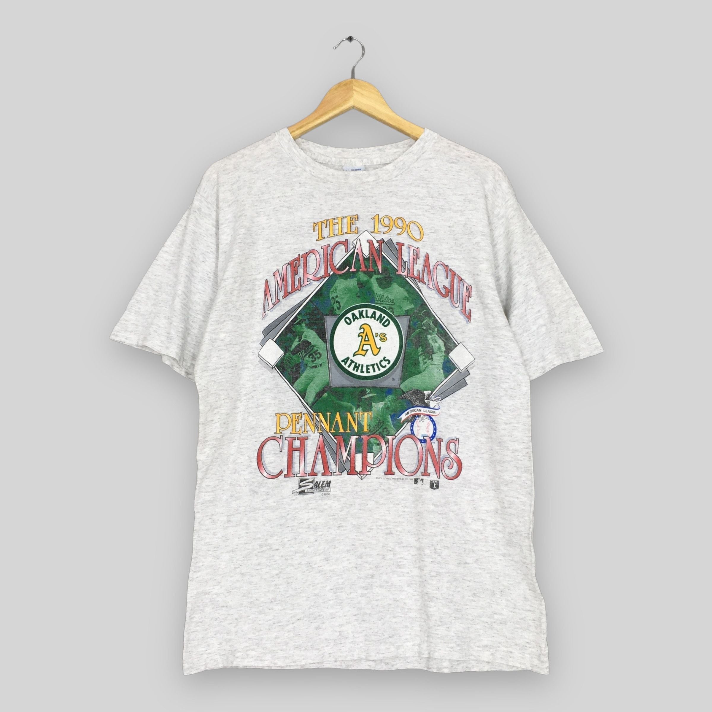 Vintage 90s Oakland Athletics Mlb T Shirt Large Hoodie, Sweatshirt | FlexRushtees.com