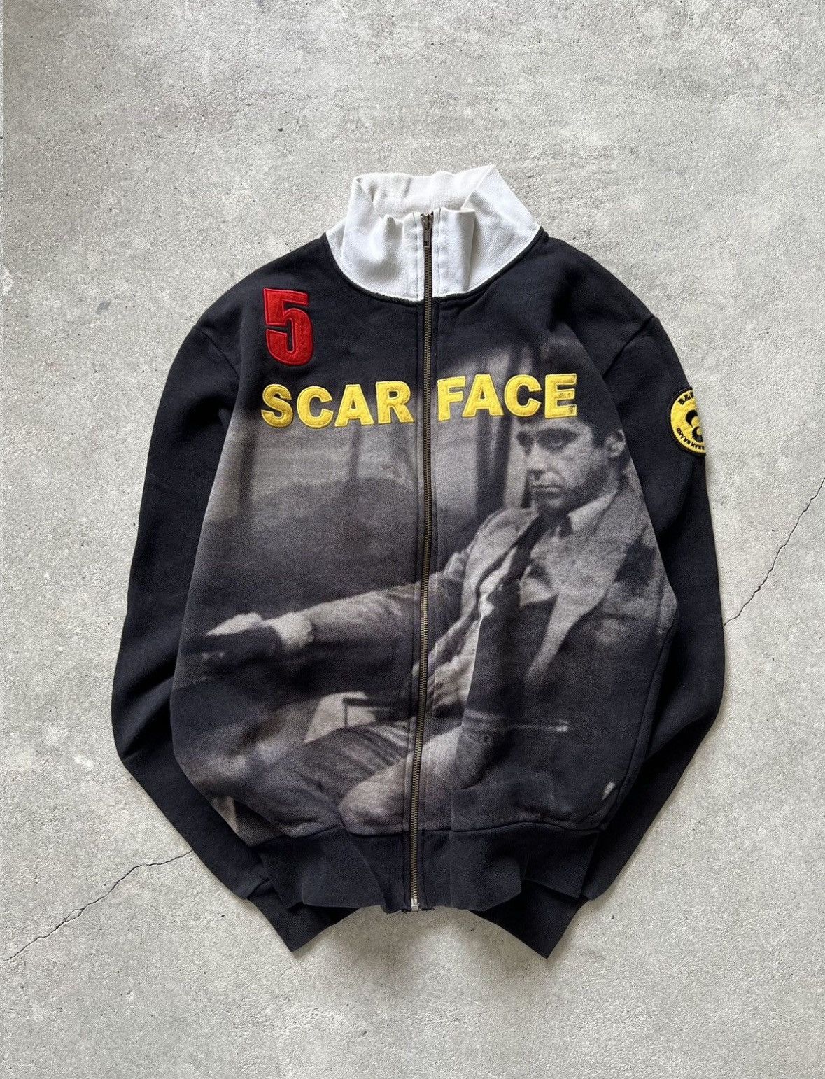 Vintage Tony Montana Scarface Zip Sweatshirt