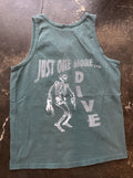 Vintage Anvil Honduras Islands One More Dive Skeleton Tank