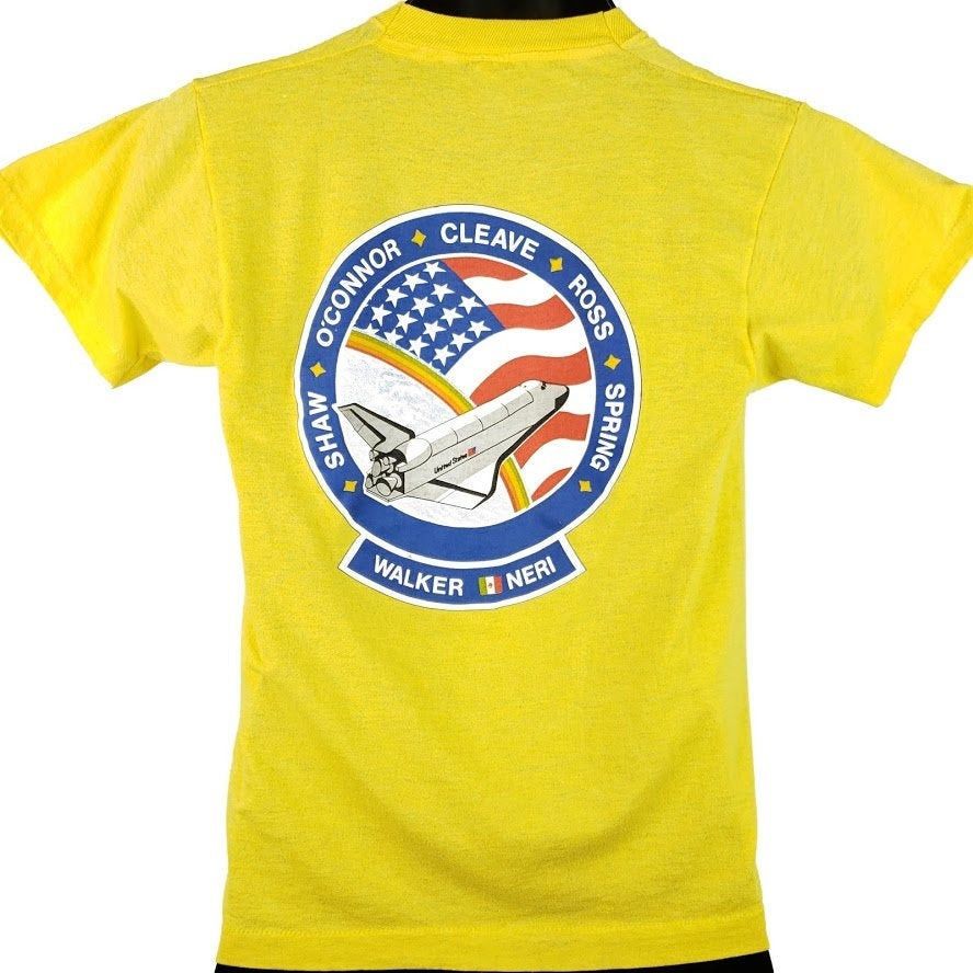 Other Sts 61 B Nasa Space Shuttle Mission T Shirt Vintage 80s