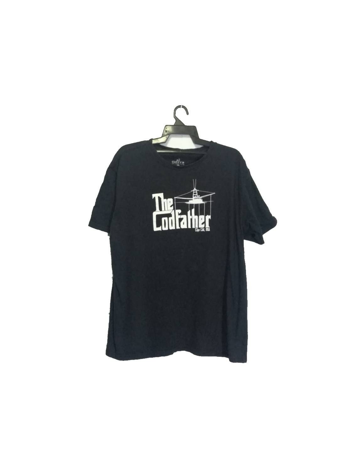 Vintage The Godfather Parode Big Logo Short Sleeve T Shirt
