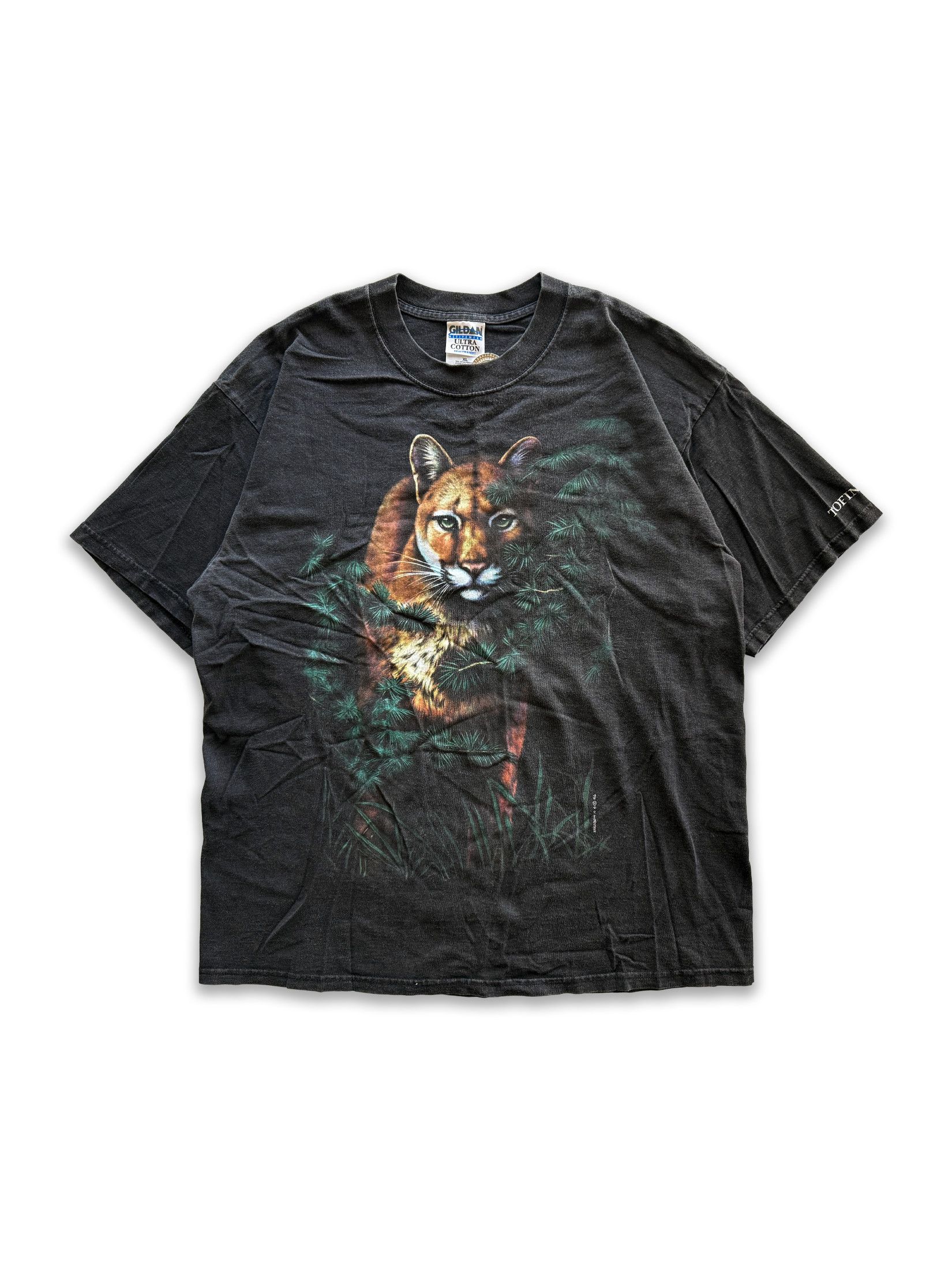 1996 Vintage Mountain Lion Nature Tee Hoodie, Sweatshirt | FlexRushtees.com