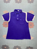 Vintage Vtg 70s Hilton Bowling Shirt Blank Jacquard Knit Medium