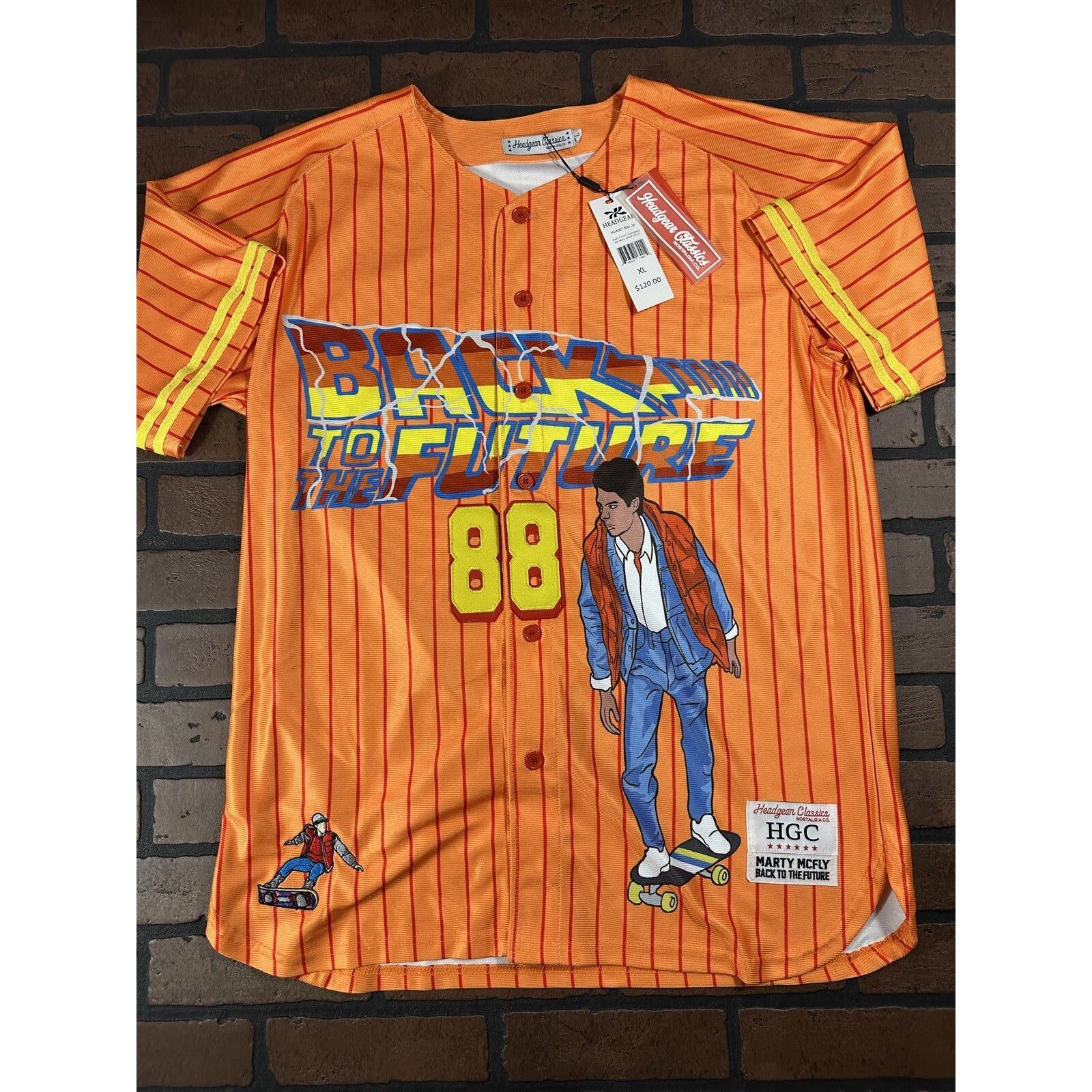 Other Back To The Future Baseball Jersey Never Worn L Xl 2xl