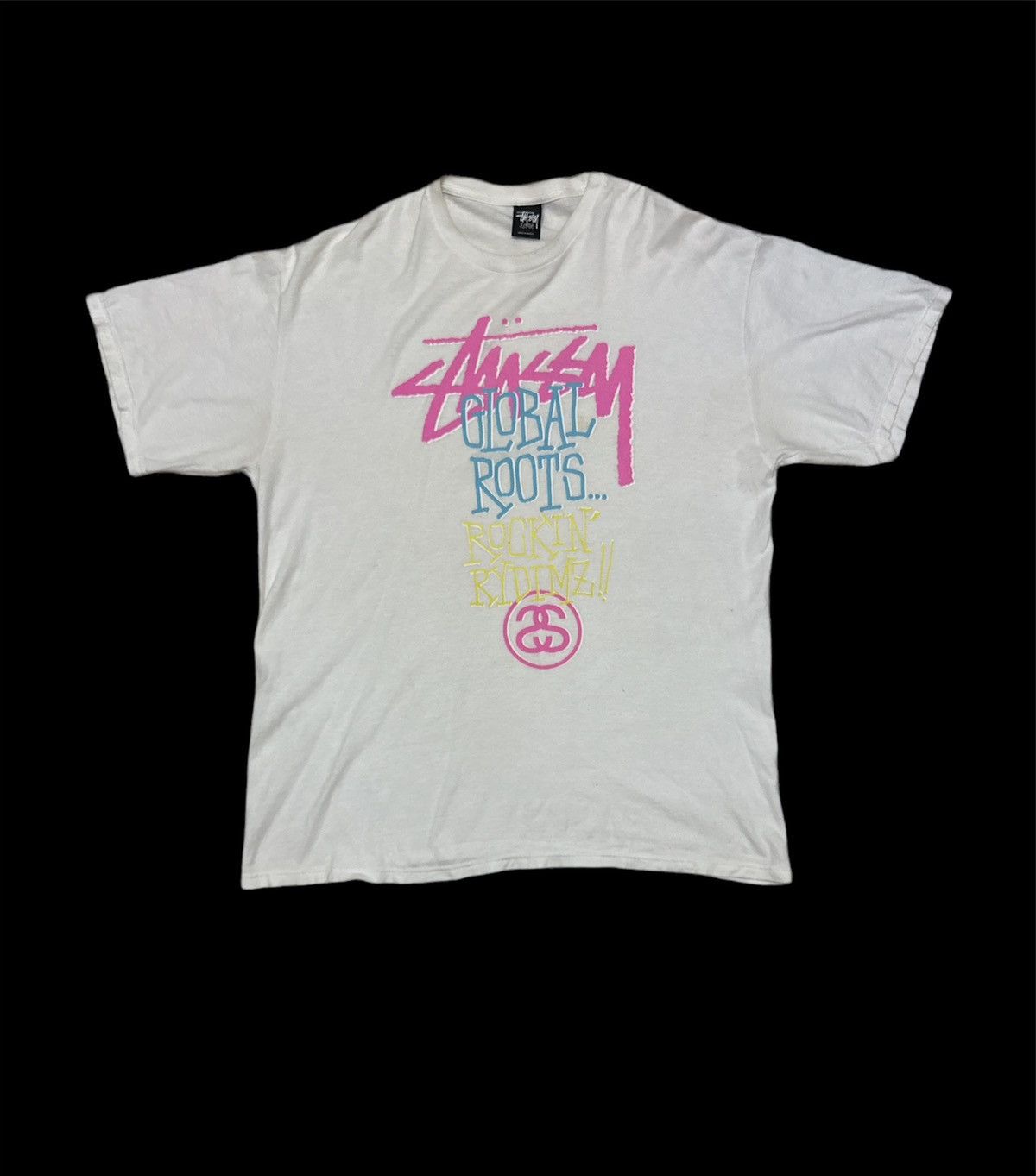Vintage Stussy Tee Shirt Big Logo Oversized Design Hoodie, Sweatshirt | FlexRushtees.com