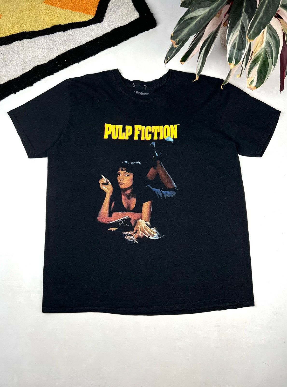 Vintage Pulp Fiction Tshirt Movie Hoodie, Sweatshirt | FlexRushtees.com