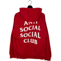 Anti Social Social Club Anti Social Social Club Goodbye Motion Graphic Hoodie Red T-Shirts, Sweatshirt | FlexRushtees.com