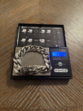 Hearts Chrome Hearts Keeper Id Cuban Link Bracelet