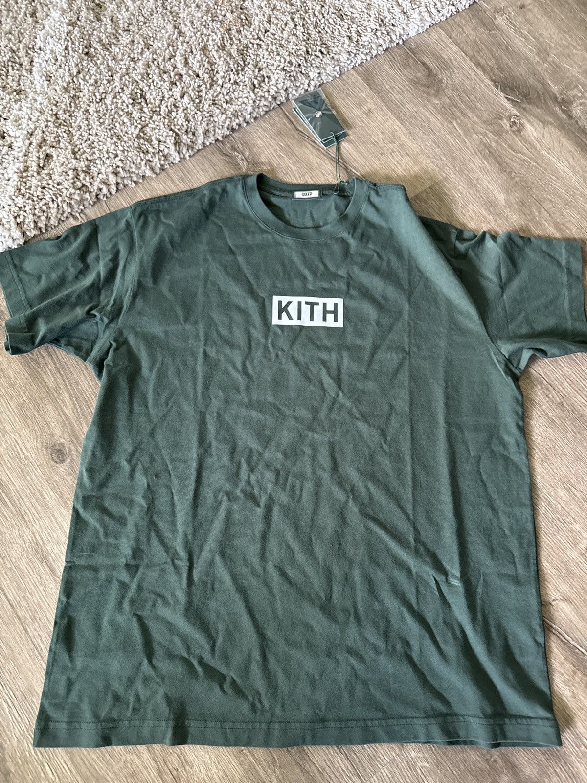 Kith Vitality Exclusive T Shirt Green Scarab With Pin Hoodie, Sweatshirt | FlexRushtees.com