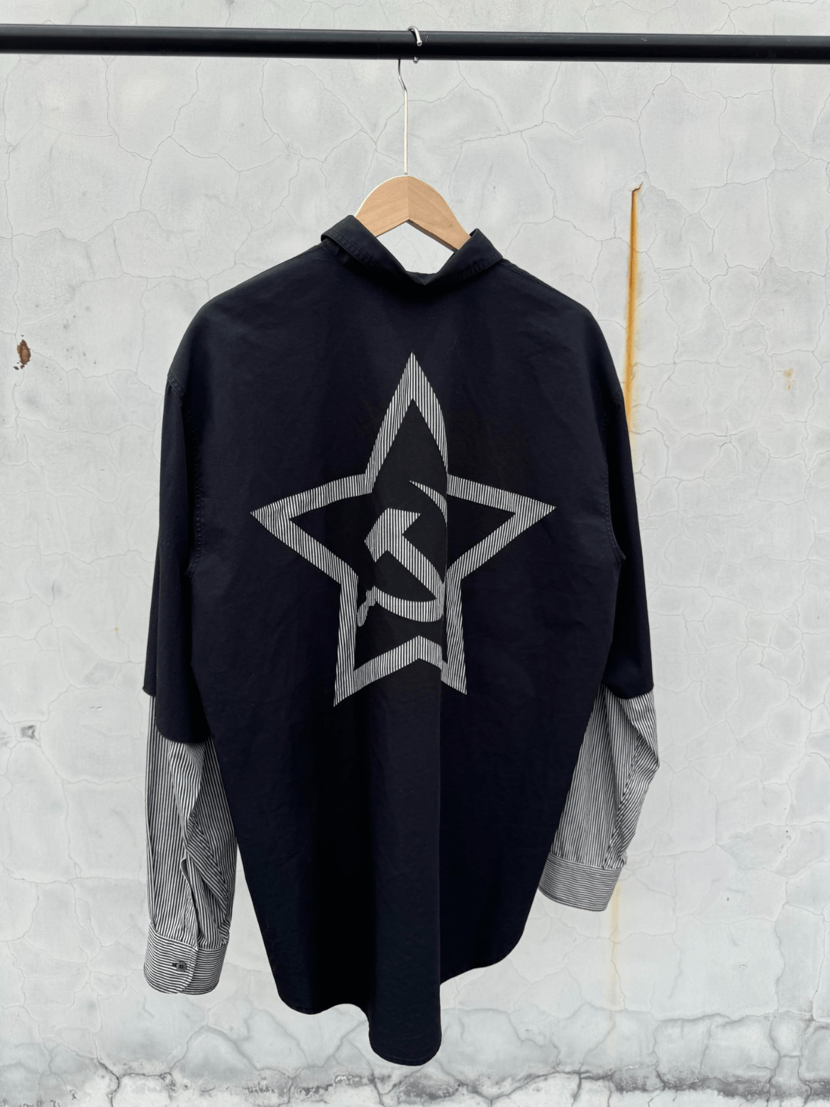 Vetements 18aw Sample Soviet Double Layers Shirts Hoodie, Sweatshirt | FlexRushtees.com