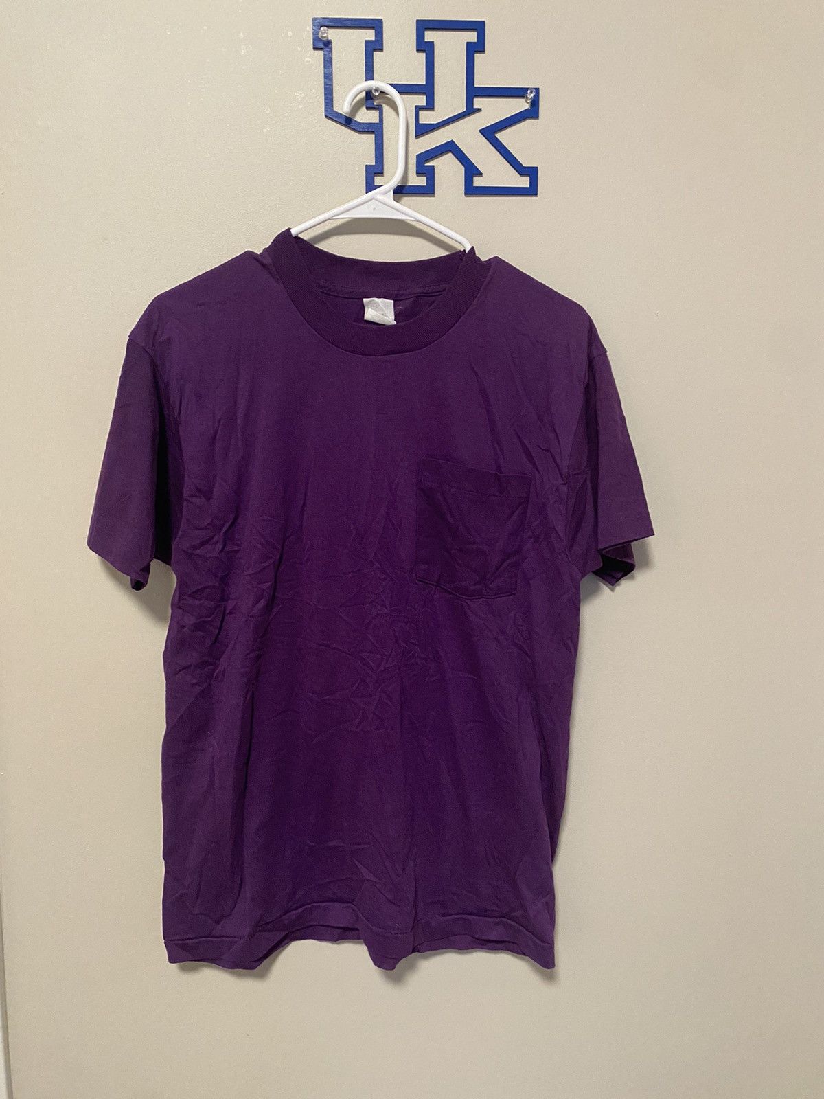 Vintage Fruit Of The Loom Purple Tee
