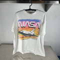 Vintage 1990 Nasa Space Rocket Kennedy Space Center Graphic T Shirt