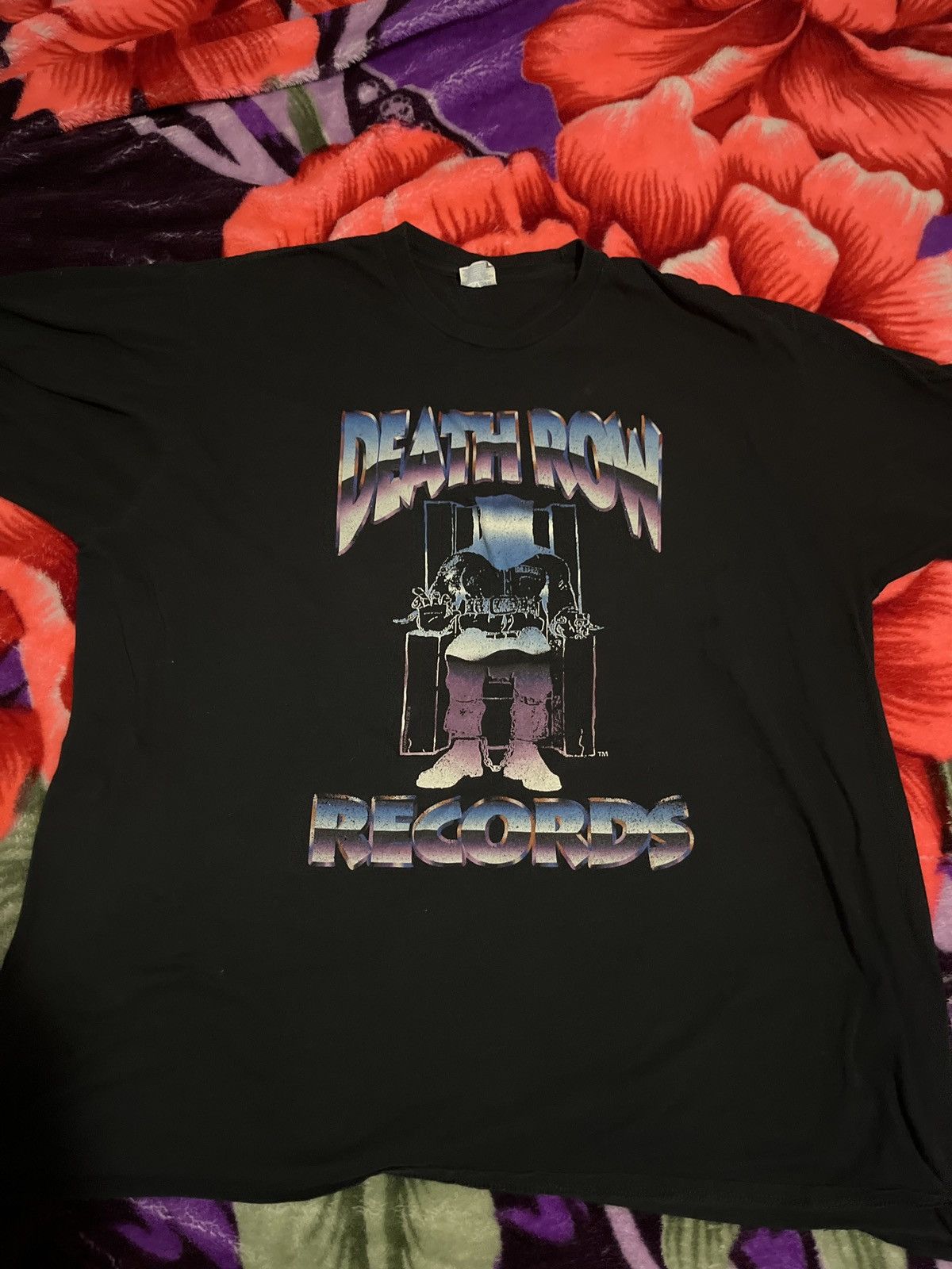 Row Records Death Row Chrome Tee Hoodie, Sweatshirt | FlexRushtees.com