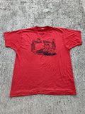 Vintage 90 S Screen Stars Cactus Cowboy Distressed Shirt