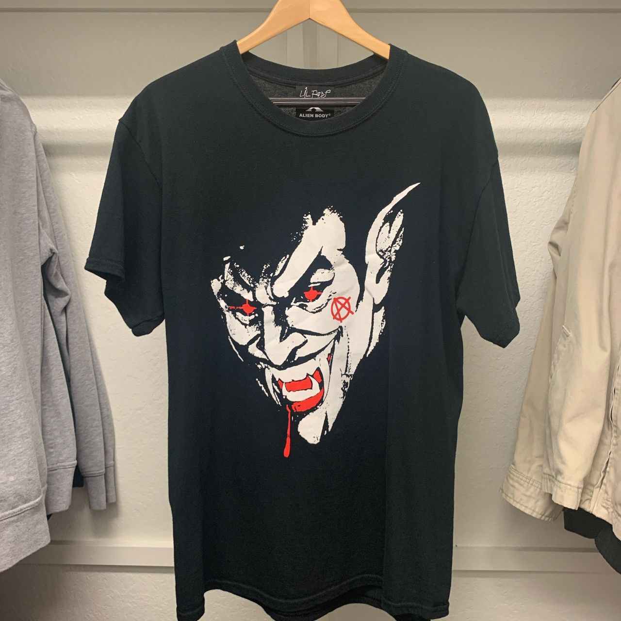 Peep Lil Peep X Alien Body Anarchy Vampire Tee