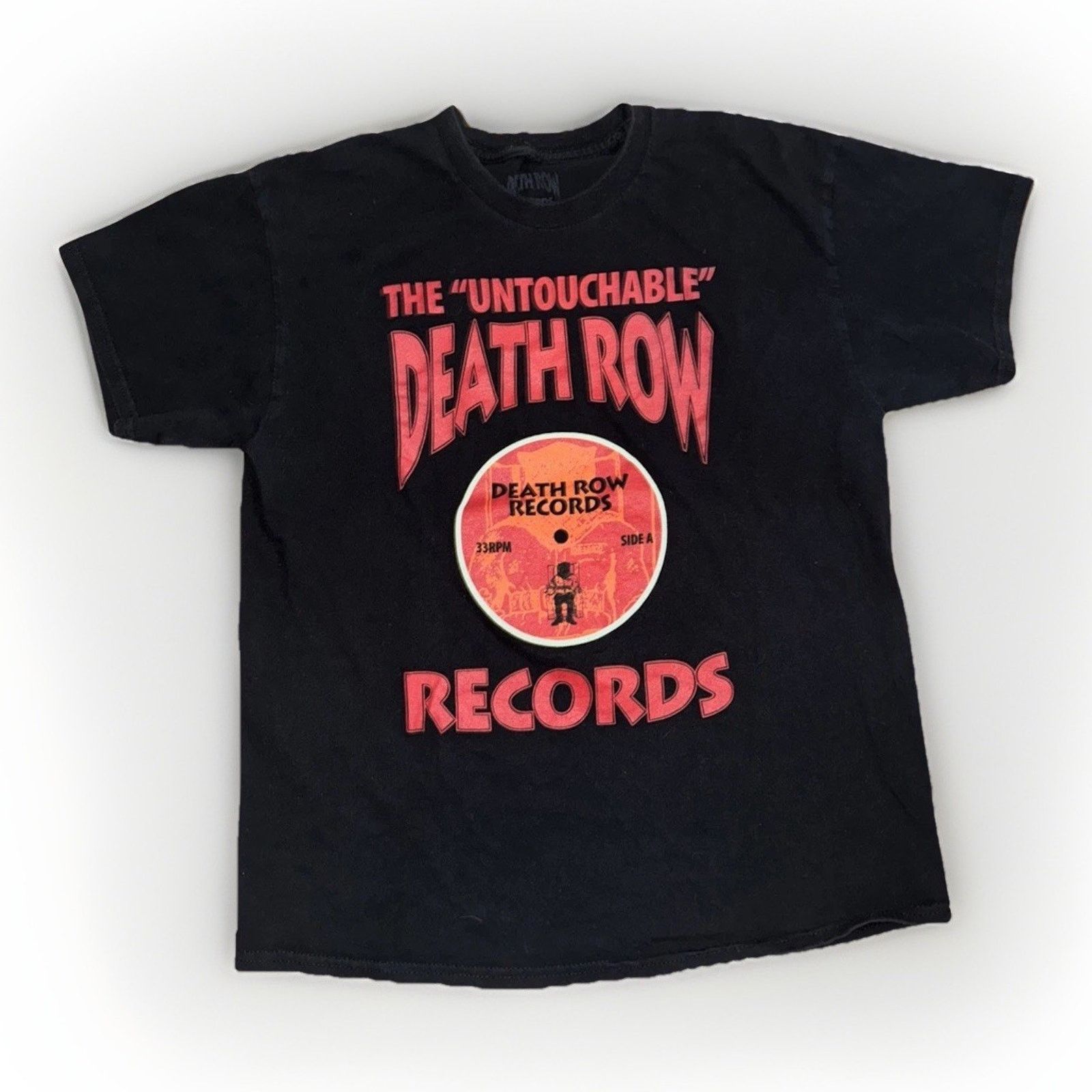 Snoop Dogg Death Row Records Graphic T Shirt Men S L Black Rap Tee Hoodie, Sweatshirt | FlexRushtees.com