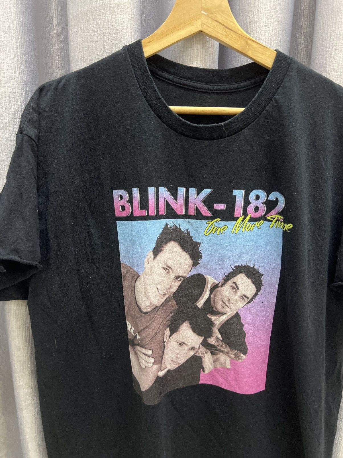 Band Tees Distressed Blink 182 Band Tee Punk Rock Hoodie, Sweatshirt | FlexRushtees.com