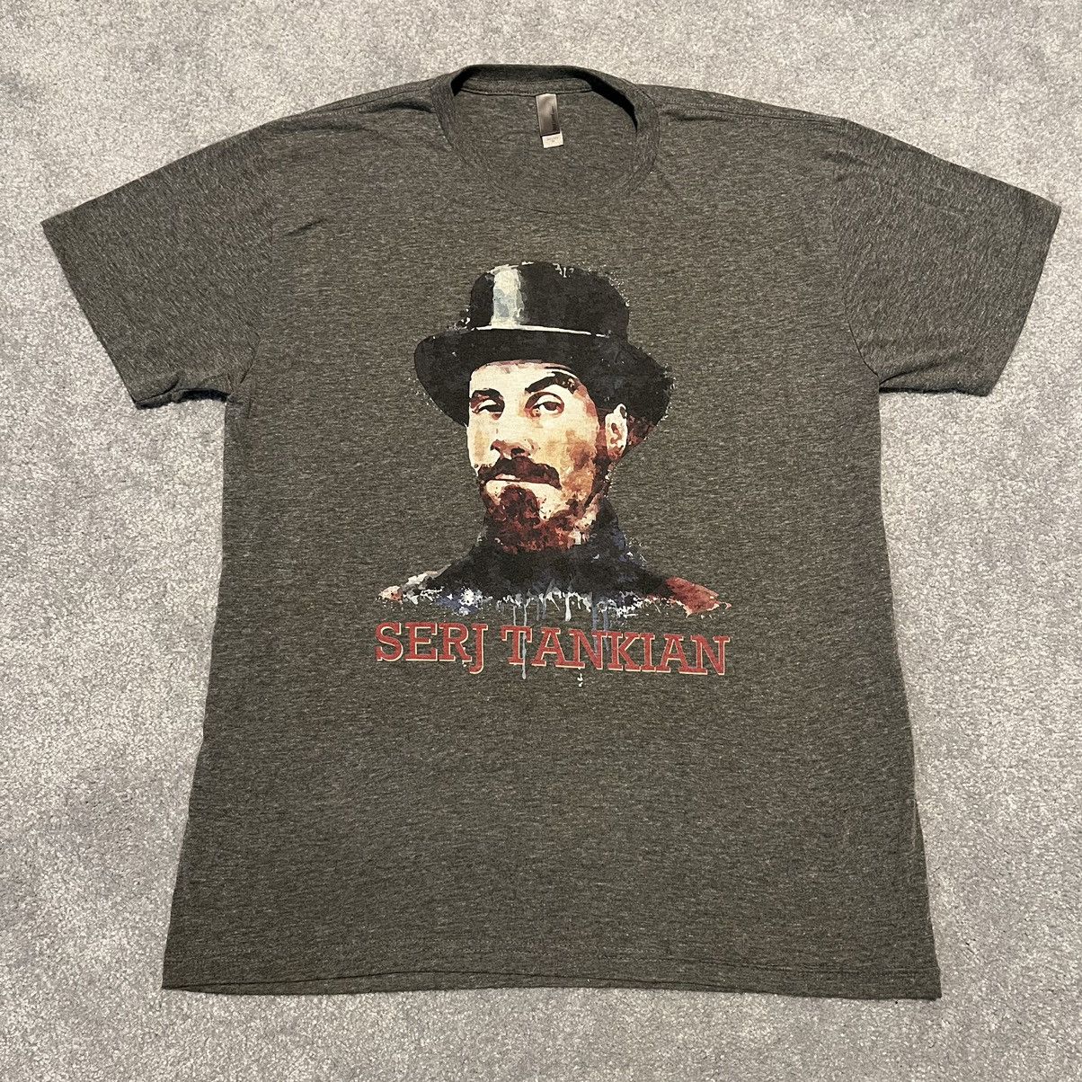 Vintage System Of A Down Serj Tankian Watercolor Band Logo Tee Shirt Hoodie, Sweatshirt | AU16VibeMintTees.com