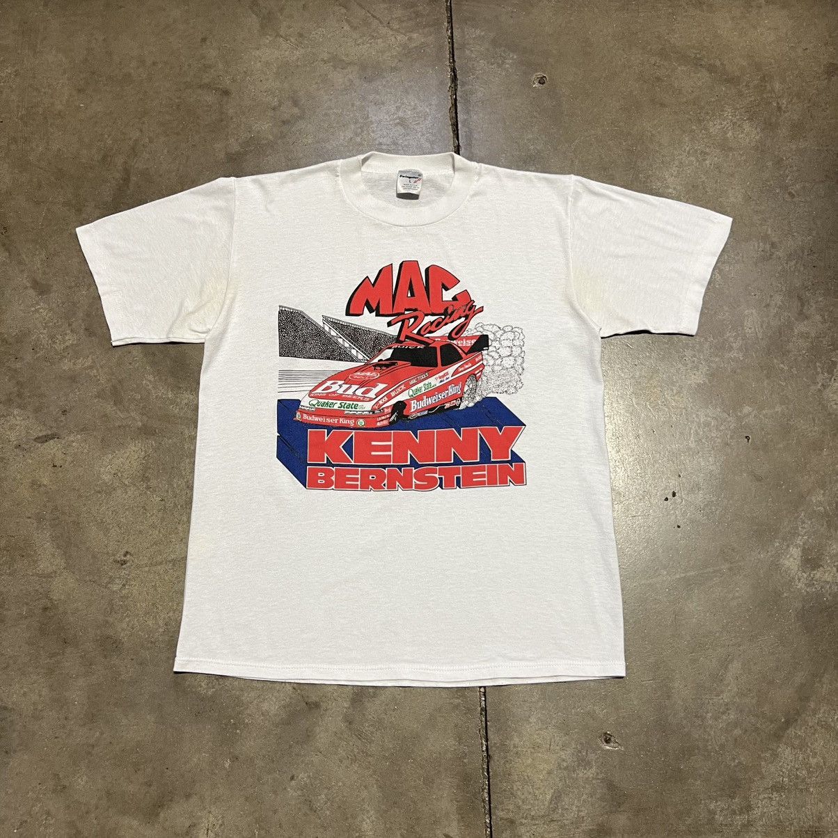Vintage 80s Budweiser Mac Tools Drag Racing T Shirt Usa Hoodie, Sweatshirt | FlexRushtees.com