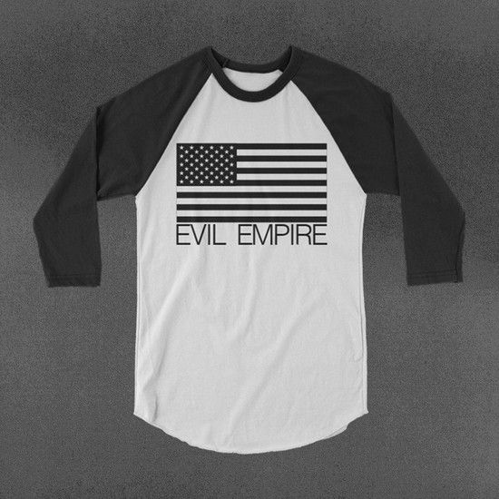 Rage Against The Machine Evil Empire Flag Raglan T Shirt L Hoodie, Sweatshirt | FlexRushtees.com