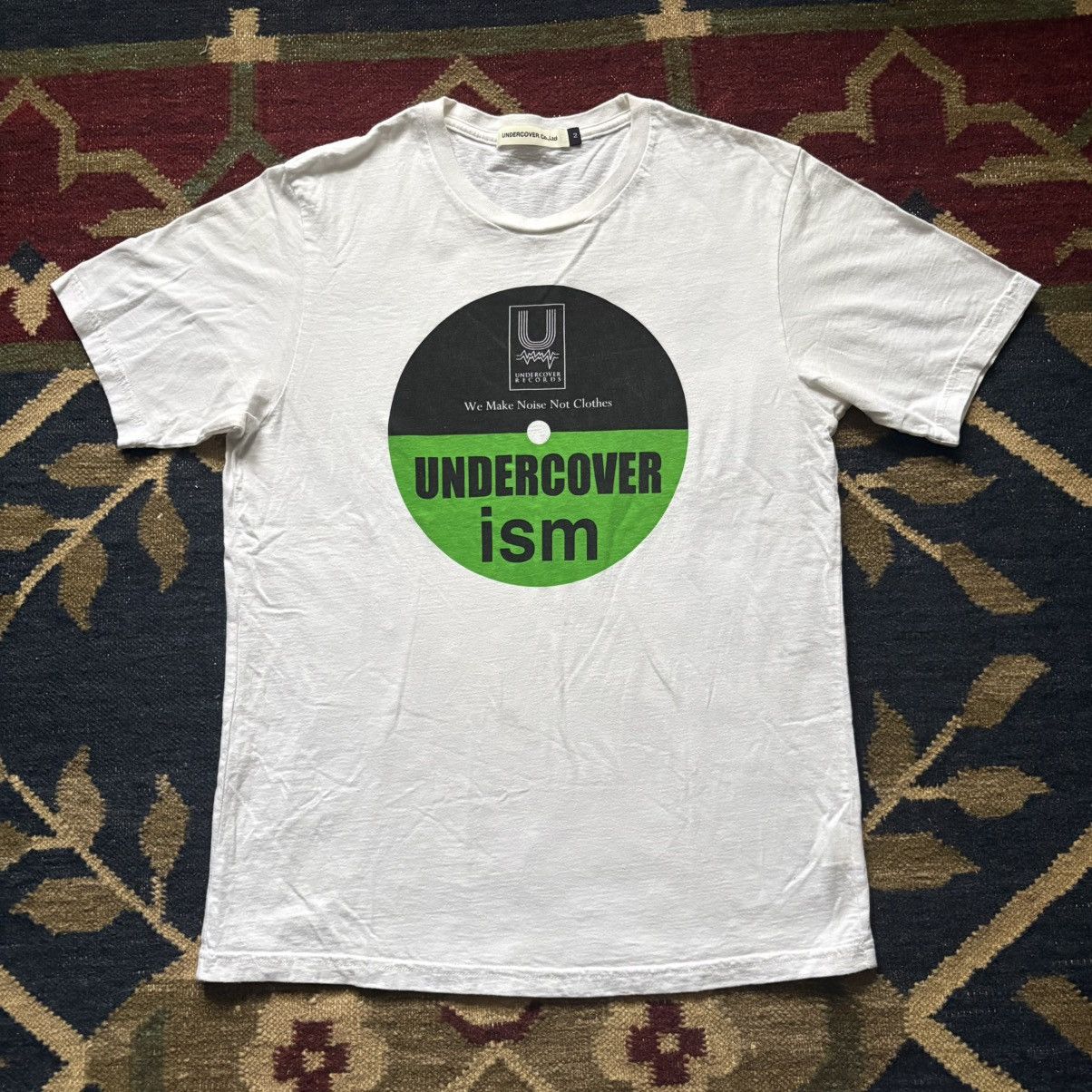 Undercover Undercoverism Record White Tee Size 2 Noise Not Clothes Hoodie, Sweatshirt | FlexRushtees.com