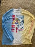 Vintage Deadstock Sailor Moon Crystal Tie Dye Anime Ls Tee