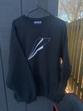 Vintage Men S Hanes Ultimate Cotton Black White Graphic Sweatshirt T-Shirts, Hoodie | FlexRushtees.com