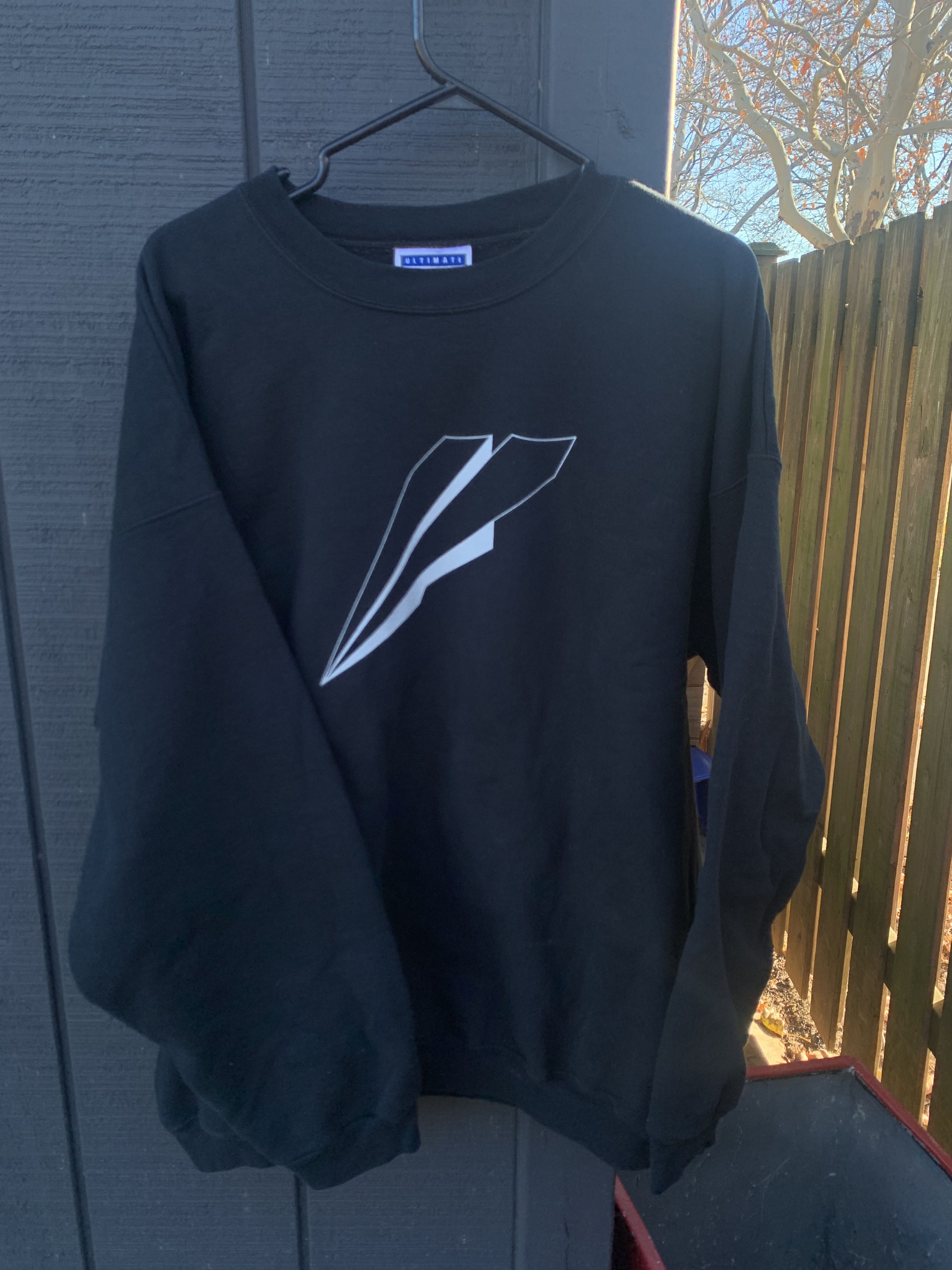Vintage Men S Hanes Ultimate Cotton Black White Graphic Sweatshirt T-Shirts, Hoodie | FlexRushtees.com