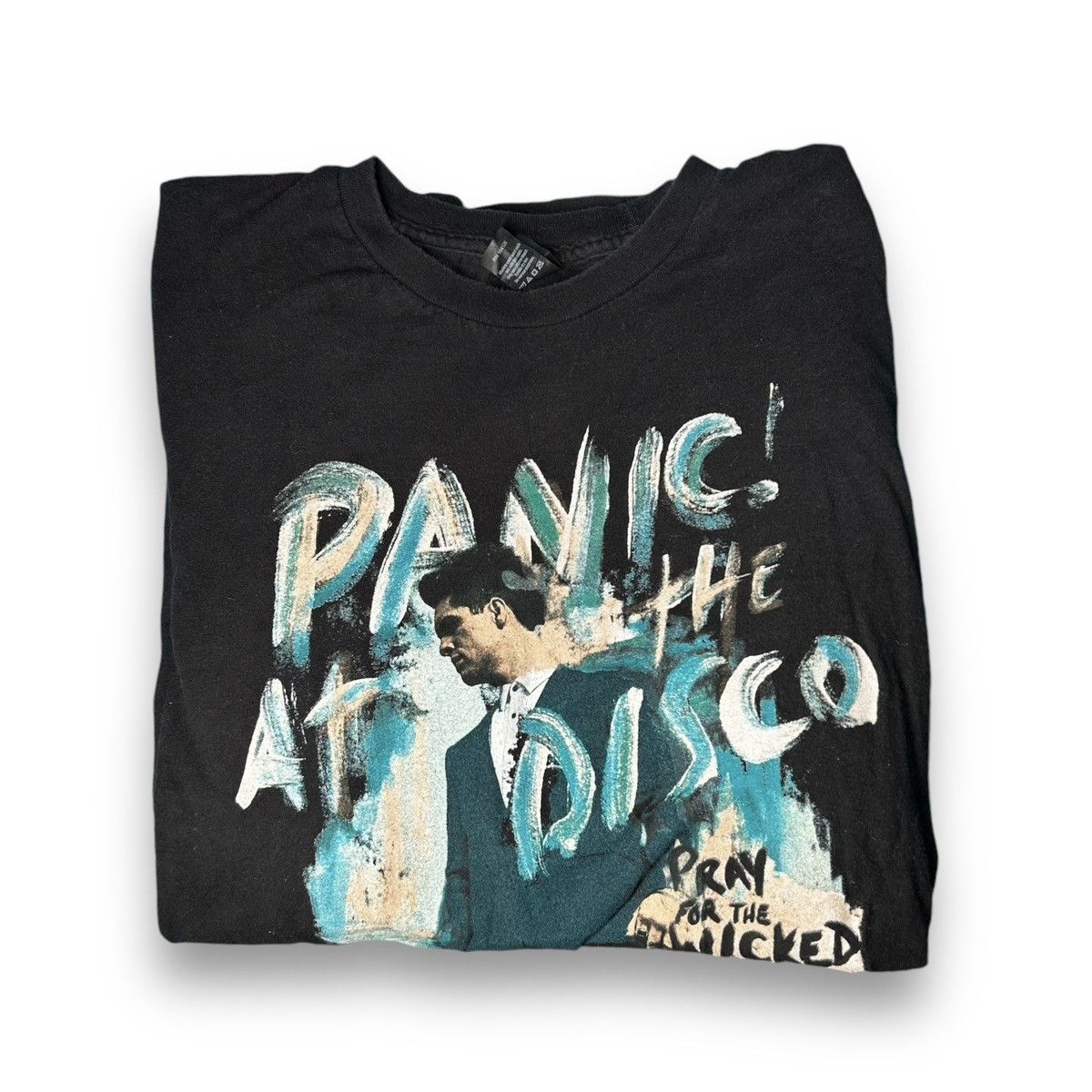 Tultex Panic At The Disco Graphic Tshirt Size L Jacques Hoodie, Sweatshirt | FlexRushtees.com