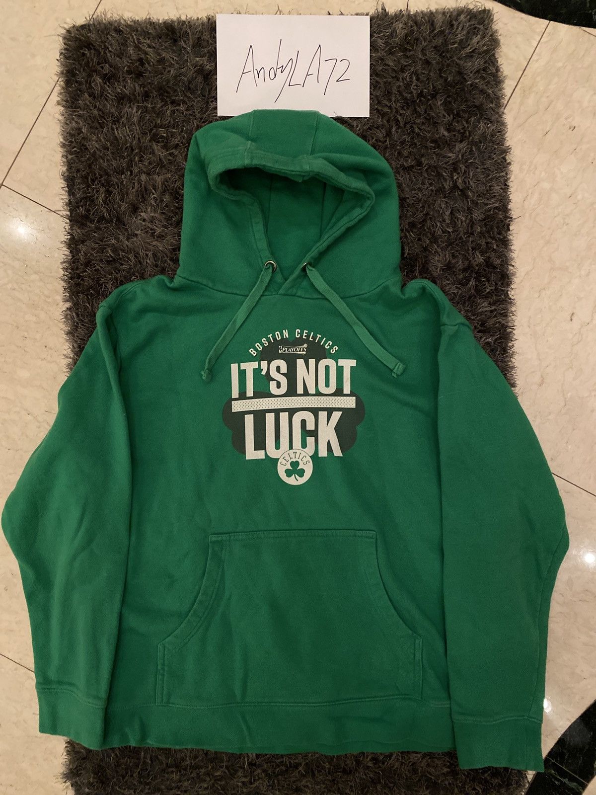 Nba Boston Celtics It S Not Luck Playoffs Hoodie T-Shirts, Sweatshirt | FlexRushtees.com