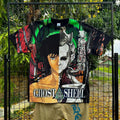 Vintage Ghost In The Shell Glitch Bootlegtees T-Shirts, Hoodie, Sweatshirt | FlexRushtees.com