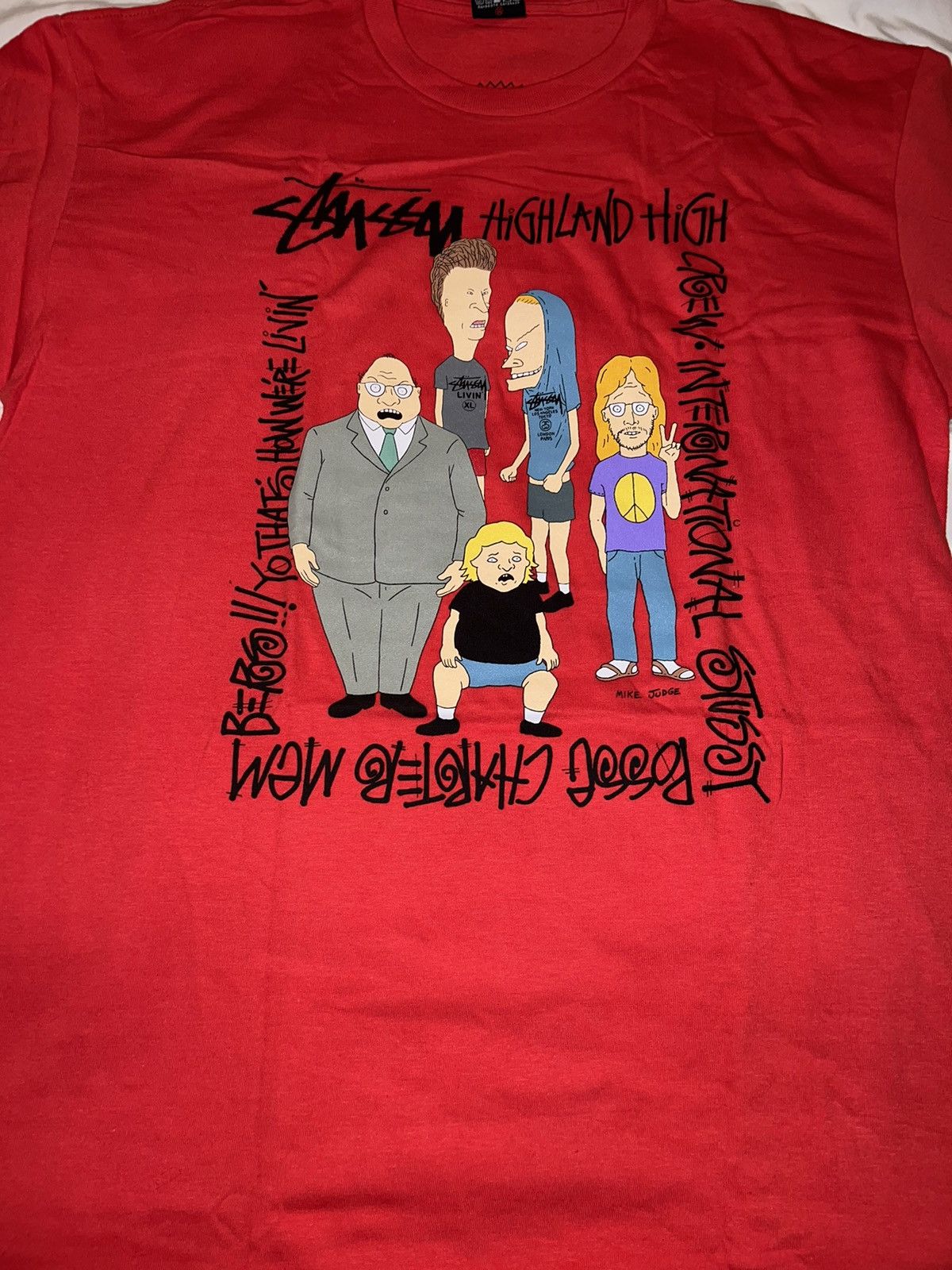 Stussy Beavis Butthead Tee Hoodie, Sweatshirt | FlexRushtees.com