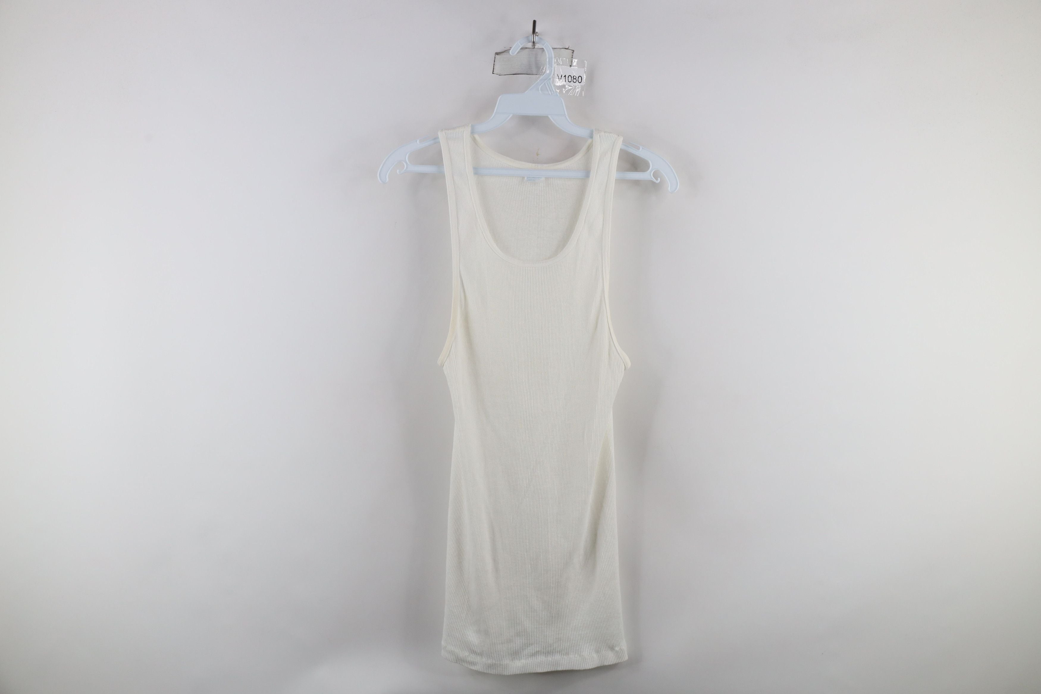 Vintage 60s 70s Streetwear Wife Beater Tank Top T Shirt Usa