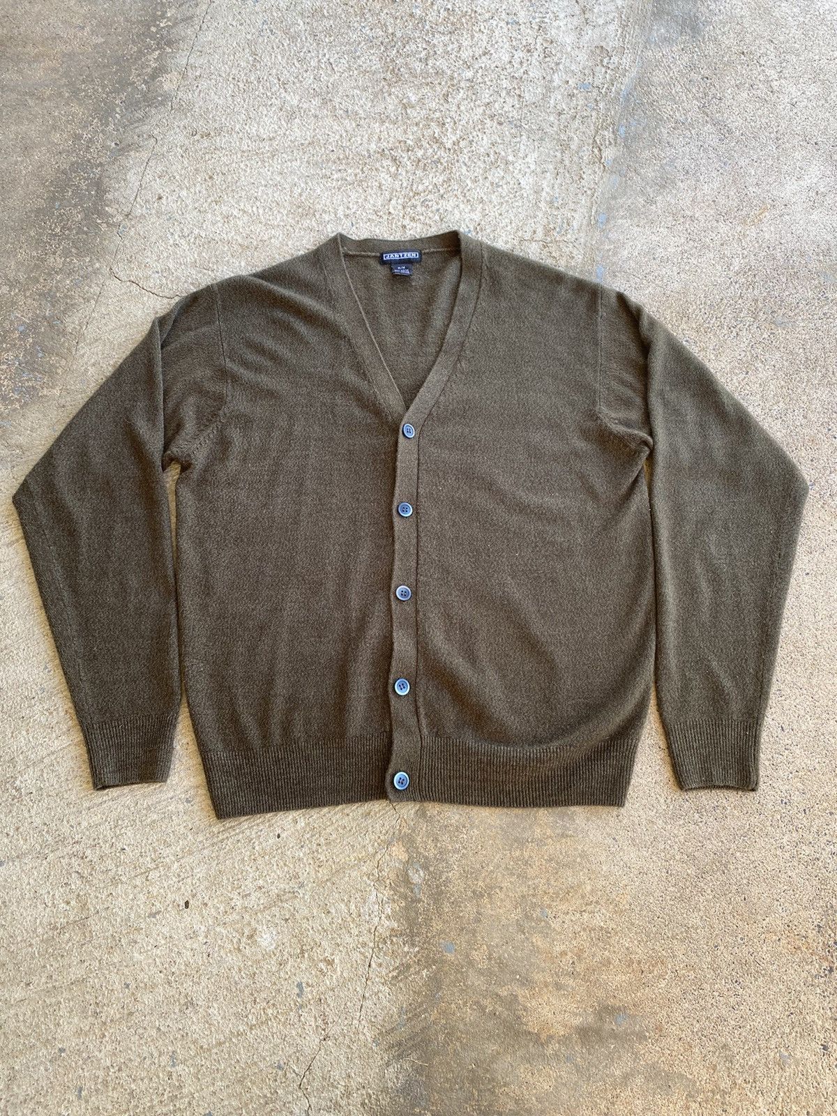 Vintage 90 S Jantzen Olive Green Cardigan Sweater