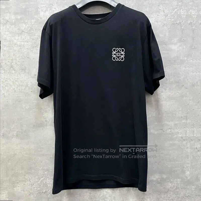 Loewe Summer Black Cotton Short Sleeve T Shirt Hoodie, Sweatshirt | FlexRushtees.com