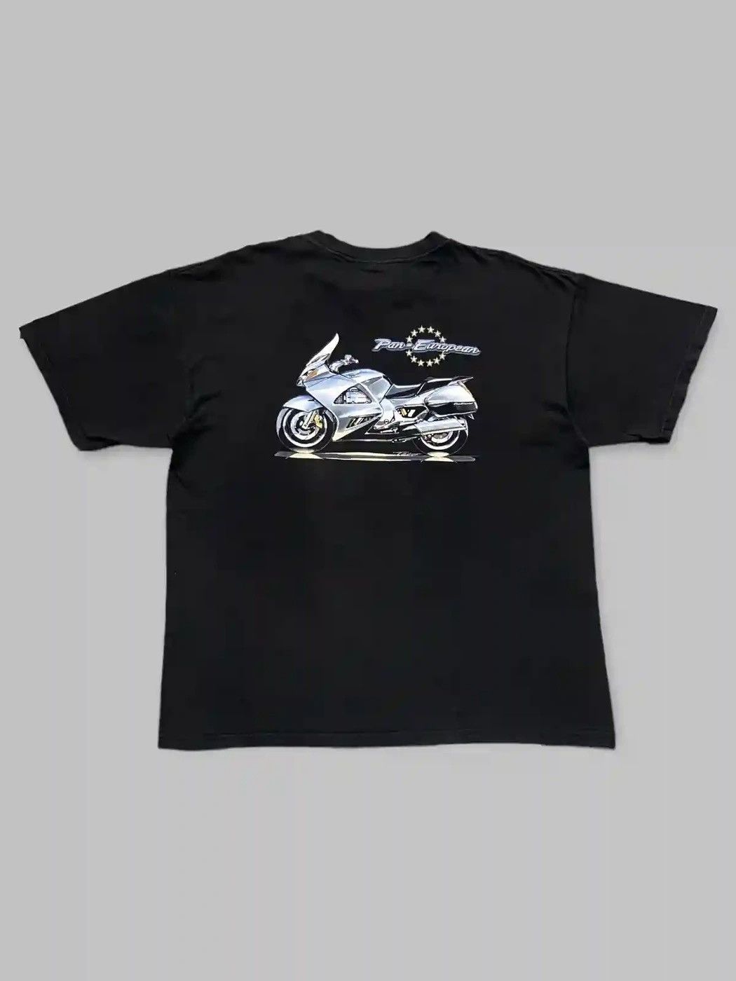 Vintage Honda Pan European Motorcycle Promo Tshirt Hoodie, Sweatshirt | FlexRushtees.com
